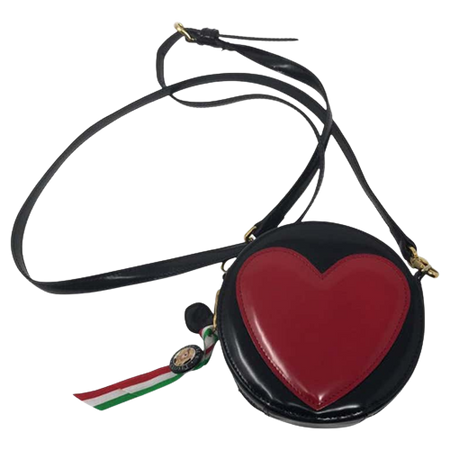 Moschino Red Black Heart Love Crossbody Bag
$995