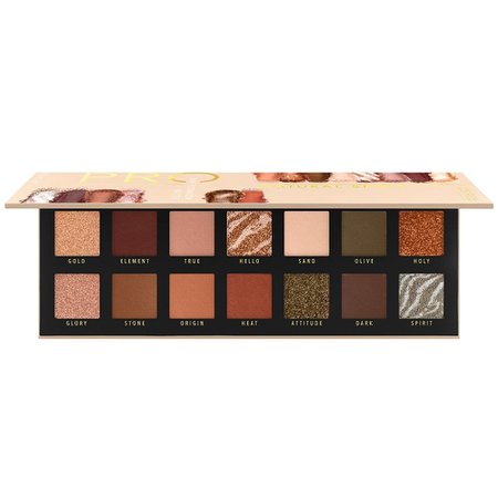 Catrice Cosmetics Pro Natural Spirit Slim 010 Neutral Elements 14 Colour Eyeshadow Palette - Makeup - Free Delivery - Justmylook