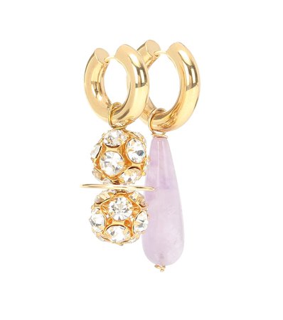 Exclusive To Mytheresa – Mismatched Gold-Plated Earrings | Timeless Pearly - Mytheresa