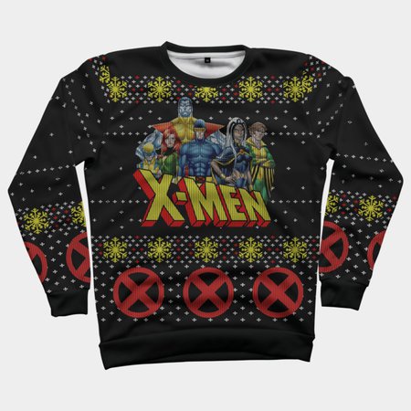 x men ugly sweater