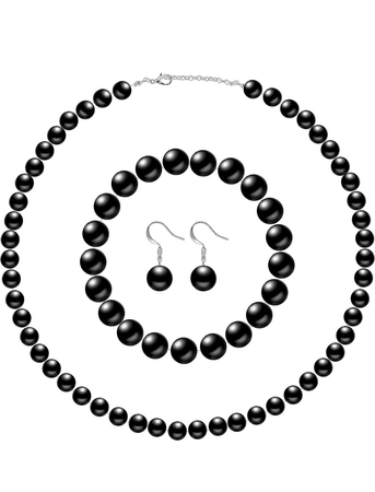 black Pearl jewelry set