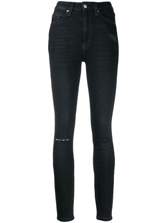 Calvin Klein Jeans Calça Jeans Skinny Cintura Alta - Farfetch