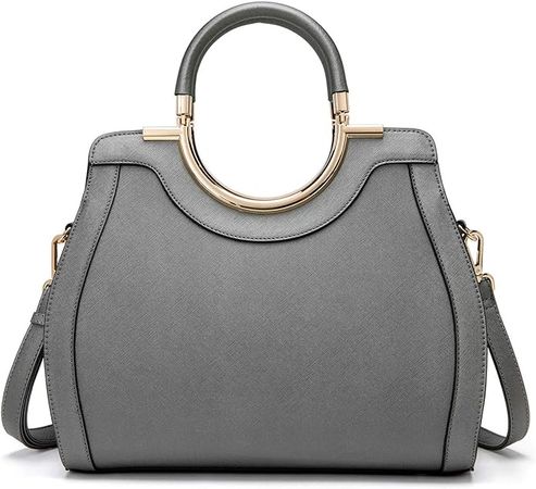  Women Fashion Synthetic Leather Handbags Tote Bag Shoulder Bag  Top Handle Satchel Purse Set 4pcs : Clothing, Shoes & Jewelry