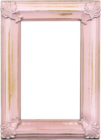 pastel pink frame