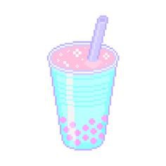 bubble tea pixel