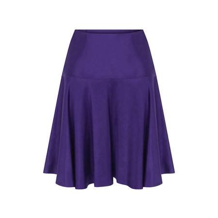 kith&kin Tafetta Fitted Skirt