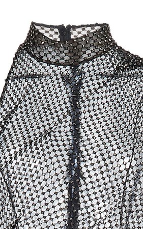 Net Guipure One-Sleeve Evening Gown by Ralph&Russo | Moda Operandi