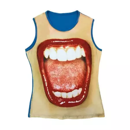 2000s Style Lips Top | BOOGZEL CLOTHING – Boogzel Clothing
