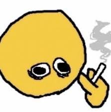 cursed emojis smoking