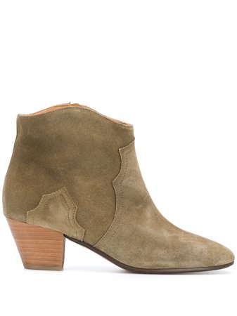 Isabel Marant Dicker Ankle Boots - Farfetch