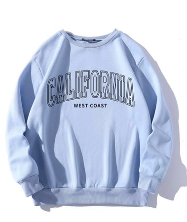 Baby blue California jumper
