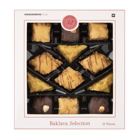 Baklava Selection 12 Pcs | Woolworths.co.za