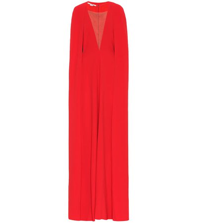 Stella McCartney - Crêpe gown | Mytheresa