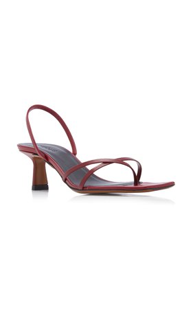 Meira Leather Slingback Sandals by Neous | Moda Operandi