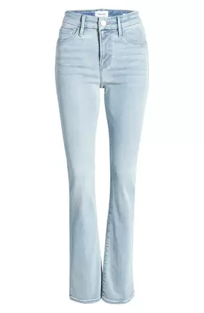 FRAME Le Super High Mini Bootcut Jeans | Nordstrom