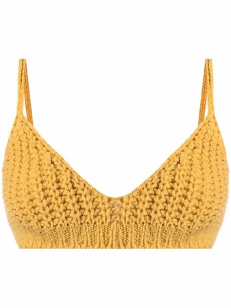 Alanui Knitted Bralette Top - Farfetch