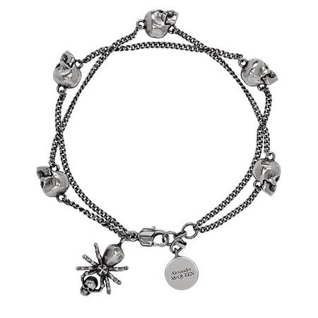 @gal1ery sur Instagram : #alexandermcqueen skull spider bracelet