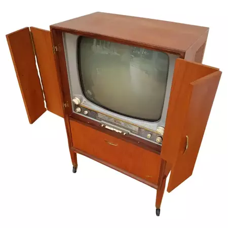 60s, vintage Danish cabinet-TV, gramophone, radio, Eltra Bella Vista, teak wood For Sale at 1stDibs | vintage tv cabinet for sale, vintage tv for sale, rca victor tv cabinet