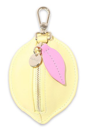 Pastel yellow Leather coin purse | Sale up to 70% off | THE OUTNET | FURLA | THE OUTNET