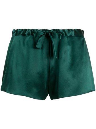 Shop green Gilda & Pearl Sophia silk shorts with Afterpay - Farfetch Australia