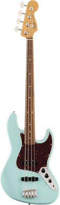Fender Vintera® '60s Jazz Bass®, diapasón Pau Ferro, Blue, Electric Guitar Bass