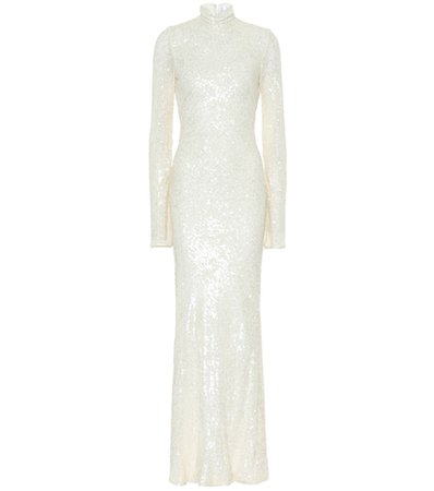 Moonlight Oasis sequined gown