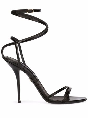 Shop Dolce & Gabbana ankle-strap open-toe sandals with Express Delivery - FARFETCH