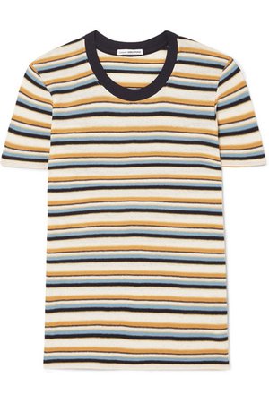 James Perse | Vintage Boy striped cotton-blend jersey T-shirt | NET-A-PORTER.COM