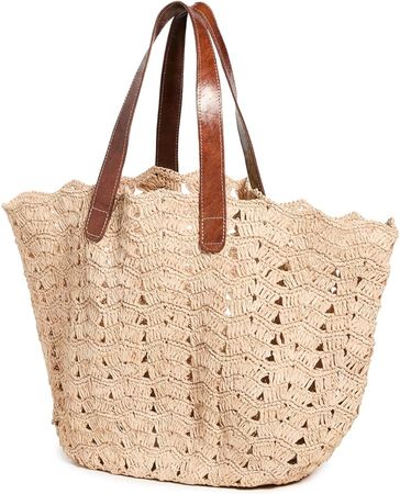 Amazon.com: Mar Y Sol Women's Paros Tote Bag, Natural, Tan, One Size : Clothing, Shoes & Jewelry