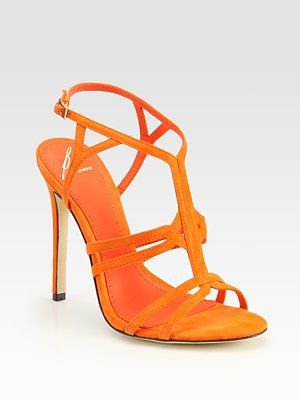 orange sandals tropical flowers - Google Search