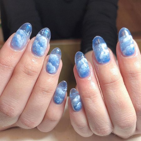 Cloud Nails Are The Latest Dreamy Nail Trend Floating Through Instagram