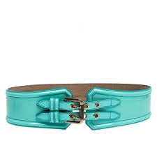 turquoise corset belt