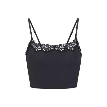 FITS EVERYBODY LACE CAMI | ONYX