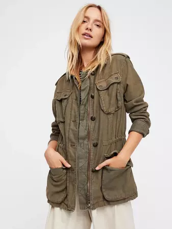 free people not your brother's surplus jacket