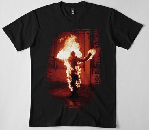 rammstein burning man shirt