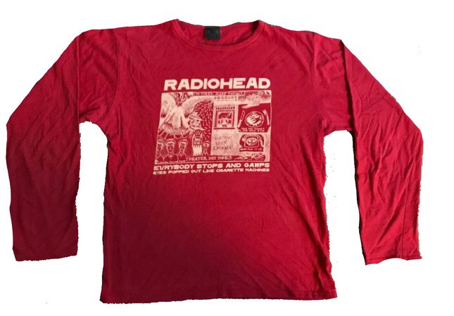 radiohead longsleeve