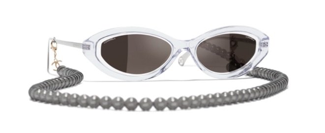 Chanel oval sunglasses