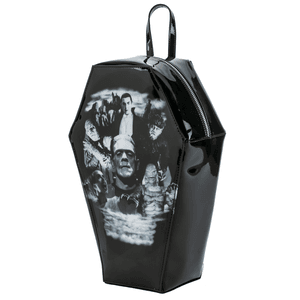 Monster Collage Coffin Backpack – Rock Rebel