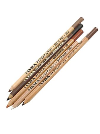 brown pencils