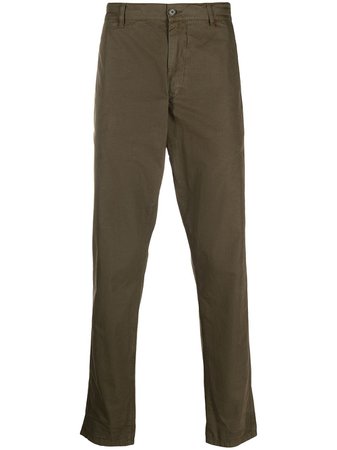 Aspesi green cotton chino trousers - FARFETCH