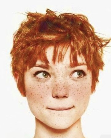 Redhead Freckles Girl Lady Woman