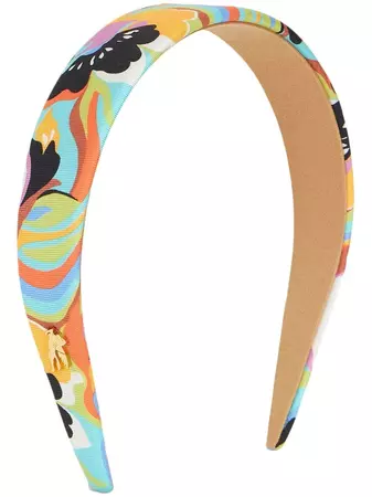 ETRO abstract-print Headband - Farfetch