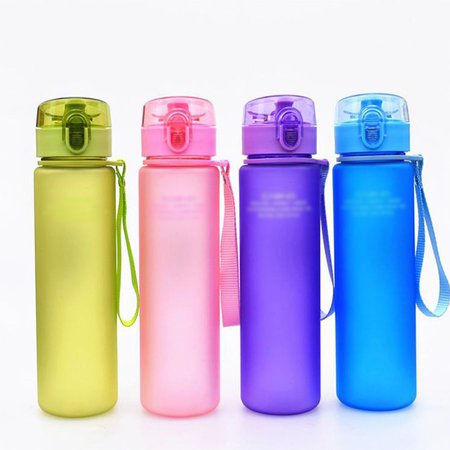400ml BPA Free Leak Proof Sports Water Bottle High Quality Tour Hiking Portable Outdoor School Travel Fashion Drink Couple Bott-in Water Bottles from Home & Garden on Aliexpress.com | Alibaba Group