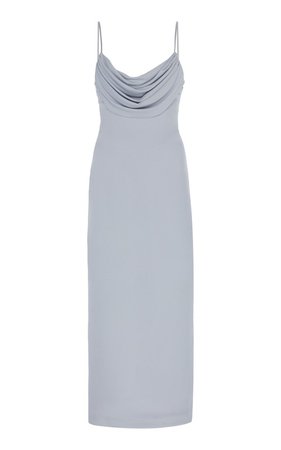 Draped Stretch-Crepe Midi Dress by Cushnie | Moda Operandi