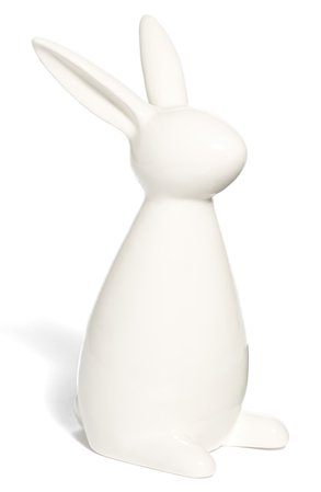 Accent Decor Ceramic Patch Bunny Figurine | Nordstrom