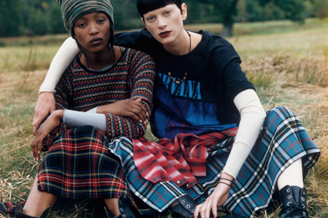 The Vogue Editorial that launched Grunge - ModeArteModeArte