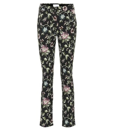 Sidney floral jacquard cotton pants