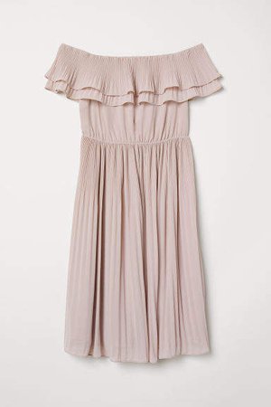 Pleated Dress - Pink