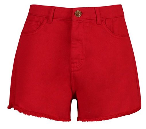 Red shorts