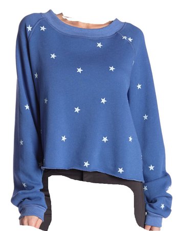 blue star sweater